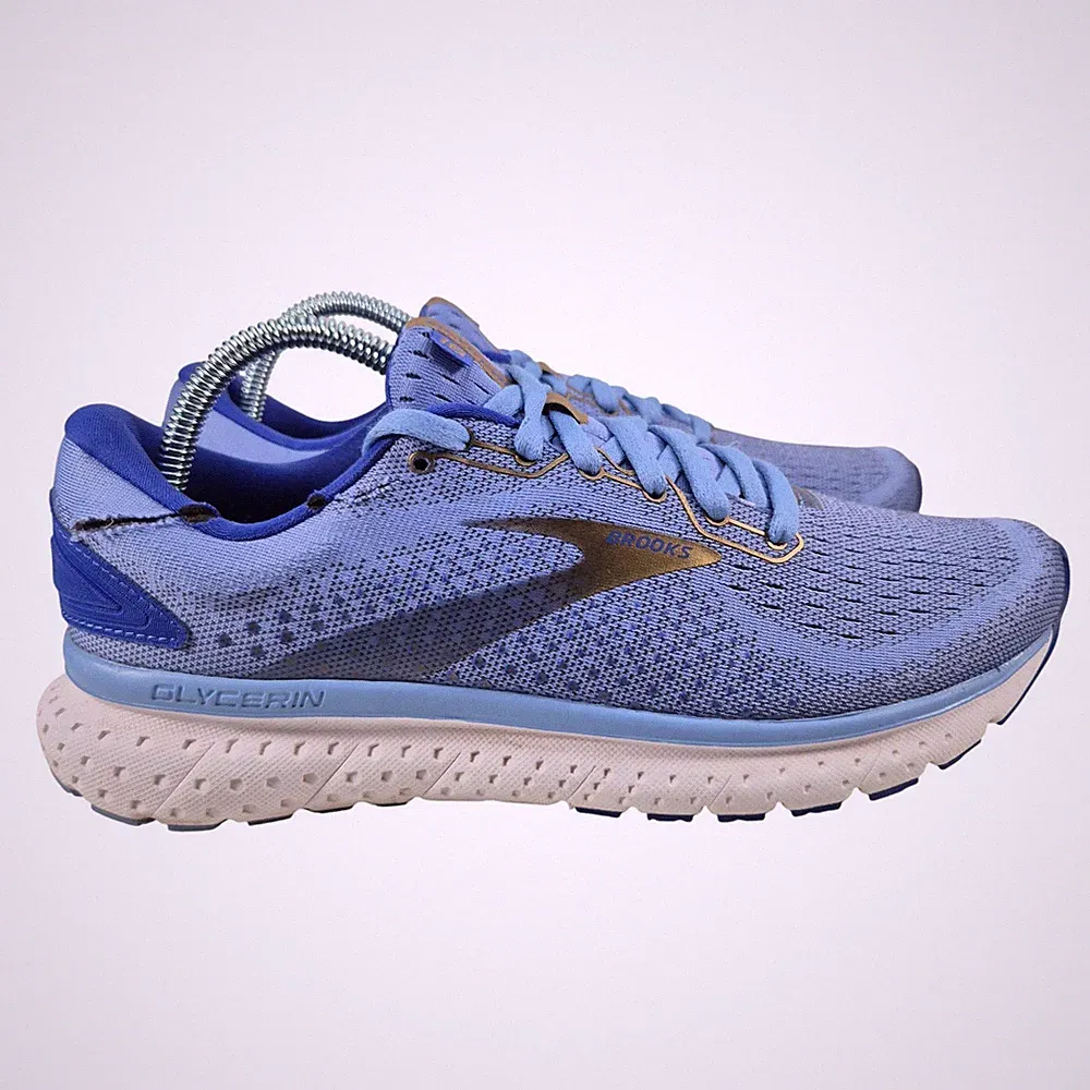 Brooks Glycerin 18 Damen-Laufschuhe Größe 6,5 maximale Polsterung Komfort Turnschuhe