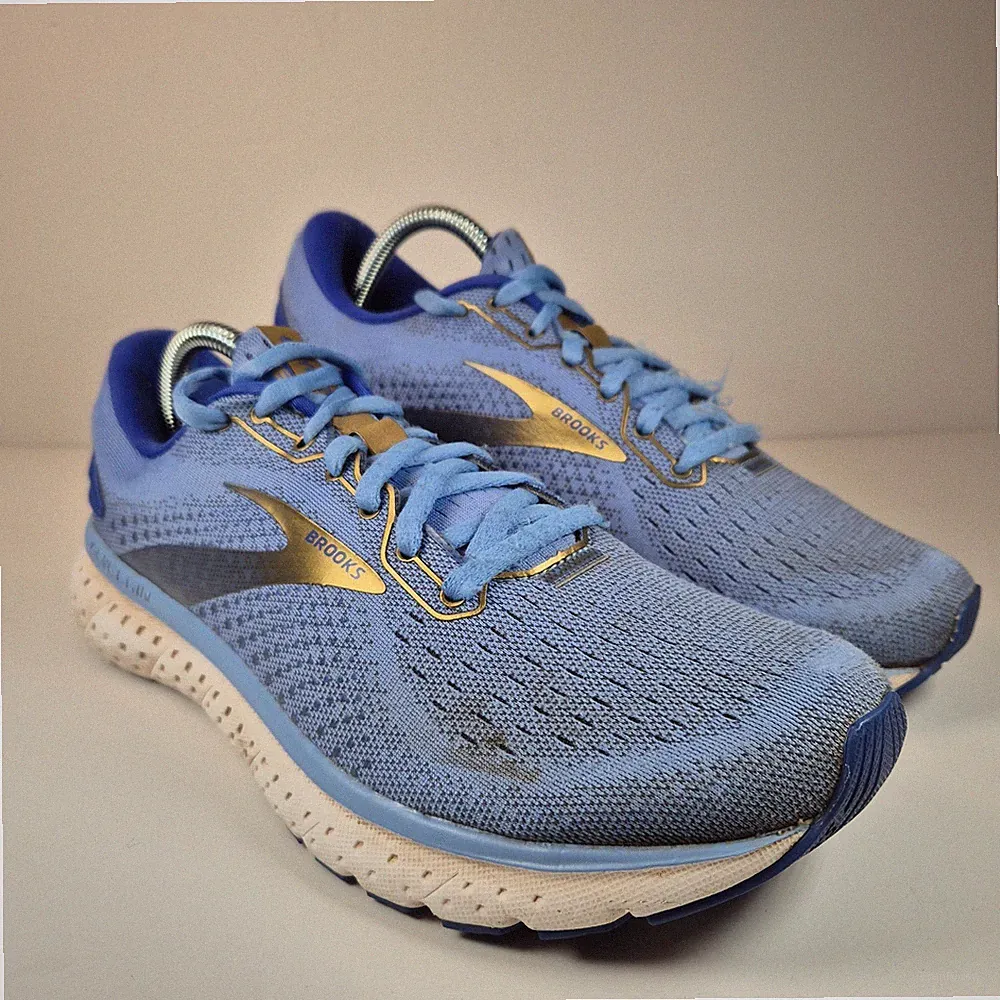 Brooks Glycerin 18 Damen-Laufschuhe Größe 8 gepolsterte bequeme Turnschuhe