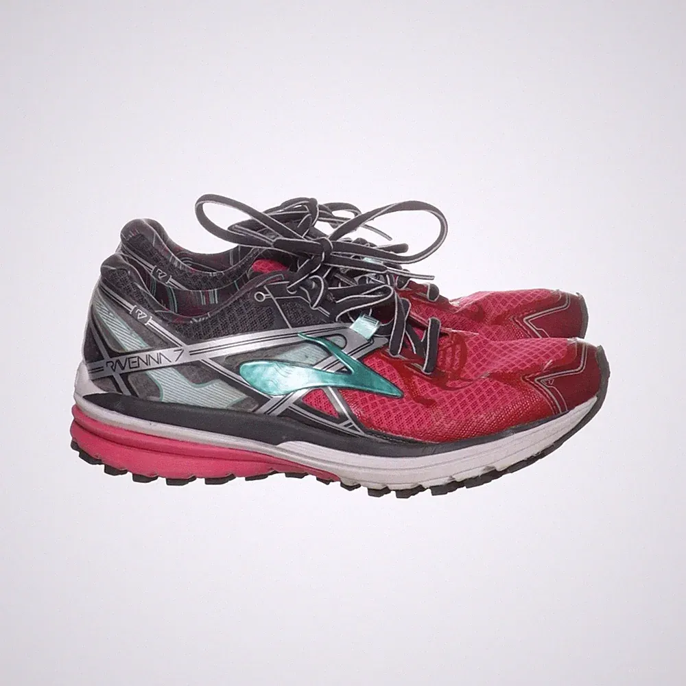 Brooks, Laufschuhe, Größe: 38 1/2, Pink/Grün/Schwarz, Damen #Rrn