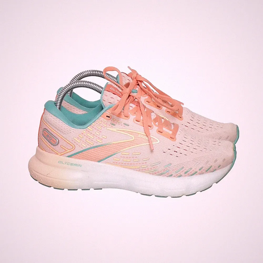 Brooks, Laufschuhe, Größe: 39, model: ghost 14, Pink/Blau/Mehrfarbig, Damen #BBS