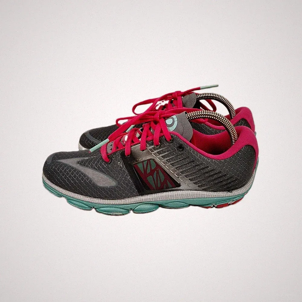 Brooks Laufschuhe Größe 40,5 Farbe Grau Pink Grün