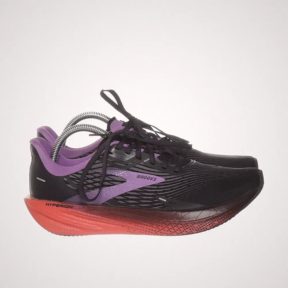 Brooks, Laufschuhe, Größe: 41, Grau/Lila/Orange, Damen #78V