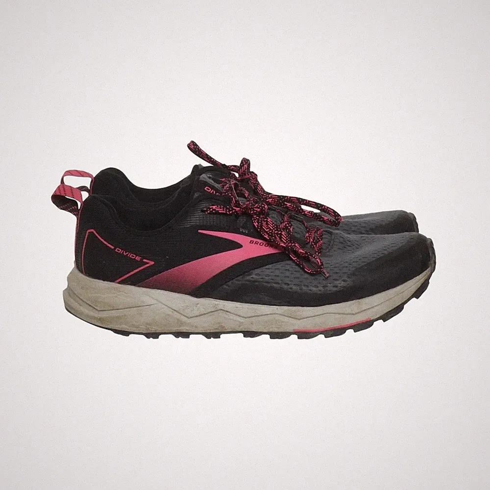 Brooks, Laufschuhe, Größe: 41, Grau/Pink/Schwarz, Damen #1HA