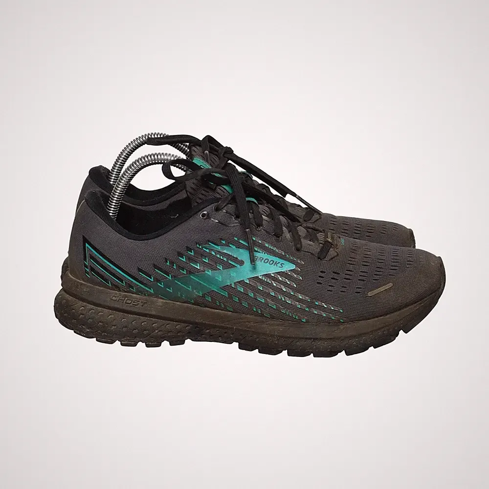 Brooks, Laufschuhe, Größe: 41, model: ghost 13, Grau/Türkis, Damen #T5z