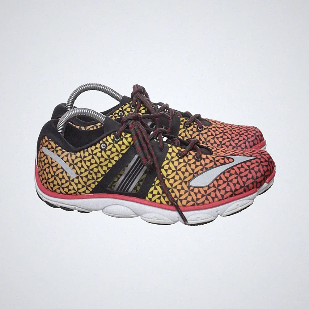 Brooks, Laufschuhe, Größe: 41, model: pureflow 4, Schwarz/Mehrfarbig, Damen #Nm8