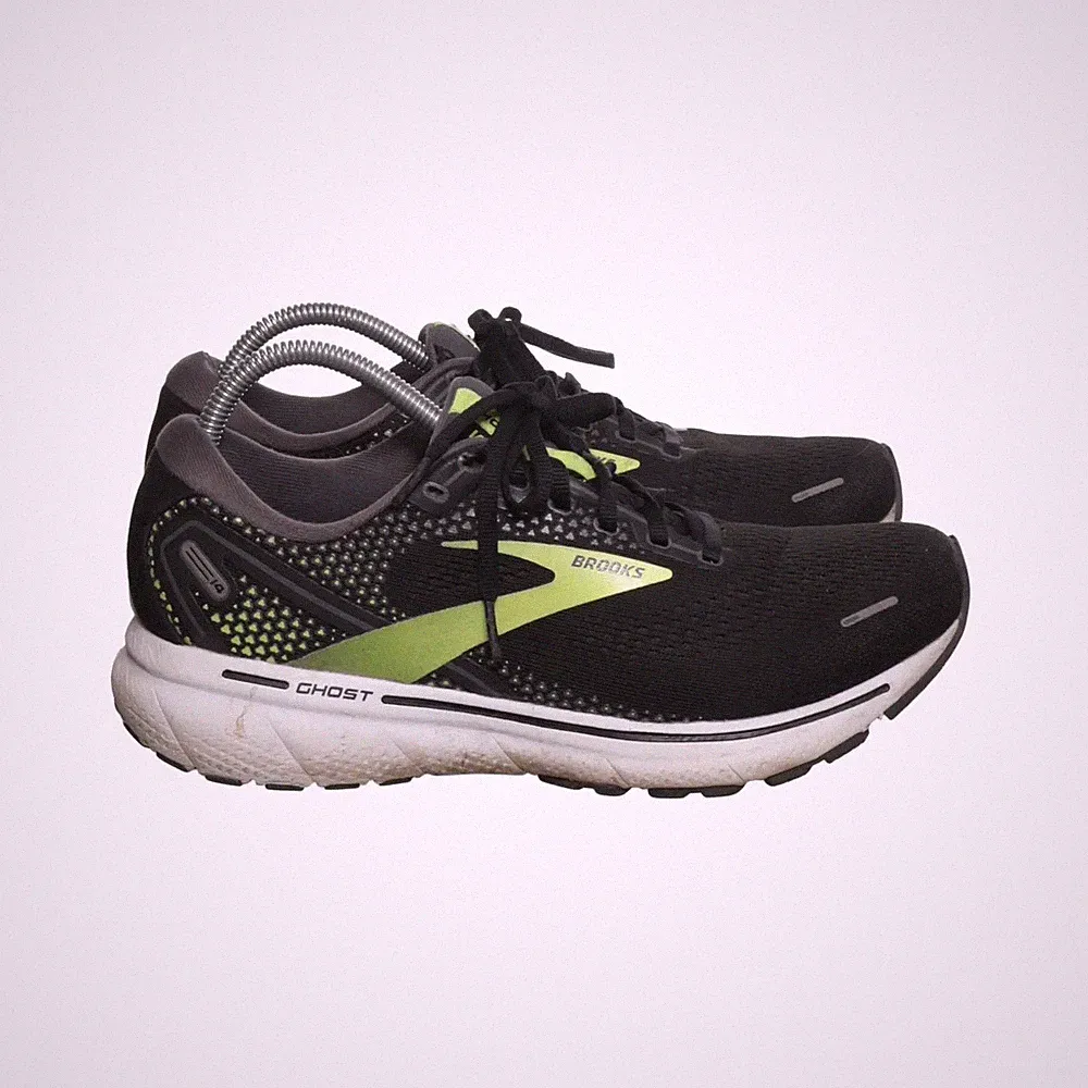 Brooks, Laufschuhe, Größe: 42 1/2, Schwarz/Grün, Damen #DkB
