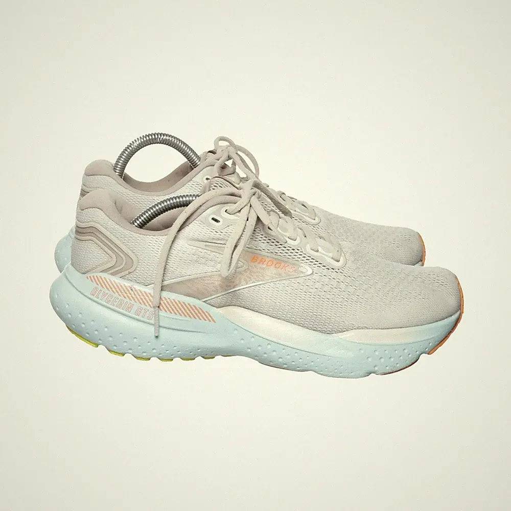 Brooks, Laufschuhe, Größe: 42, Beige, Damen #kG9