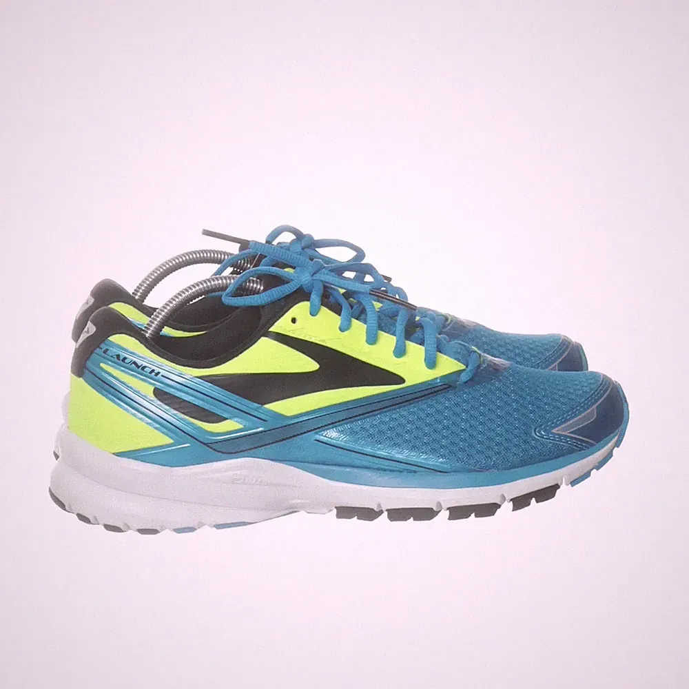 Brooks, Laufschuhe, Größe: 42, Blau/Gelb/Schwarz, Damen #tXZ