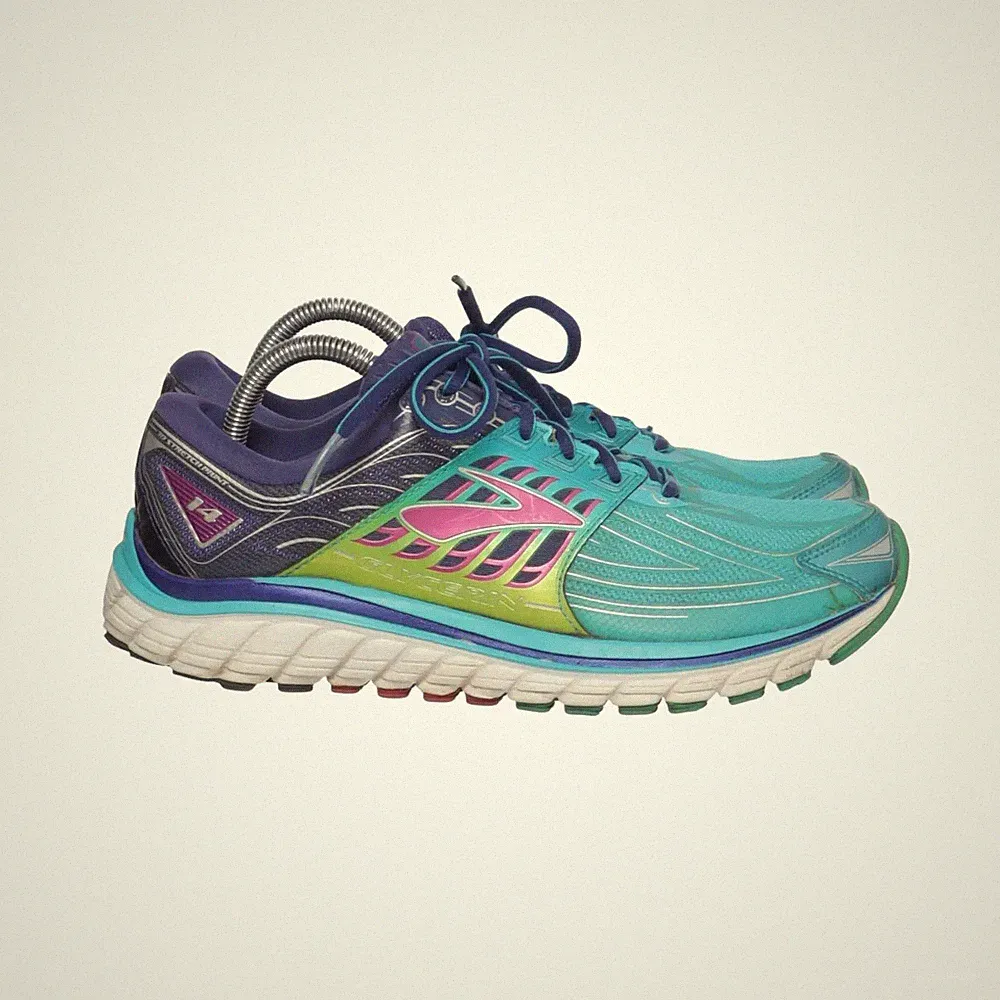 Brooks, Laufschuhe, Größe: 42, Blau/Lila/Mehrfarbig, Damen #tJ2