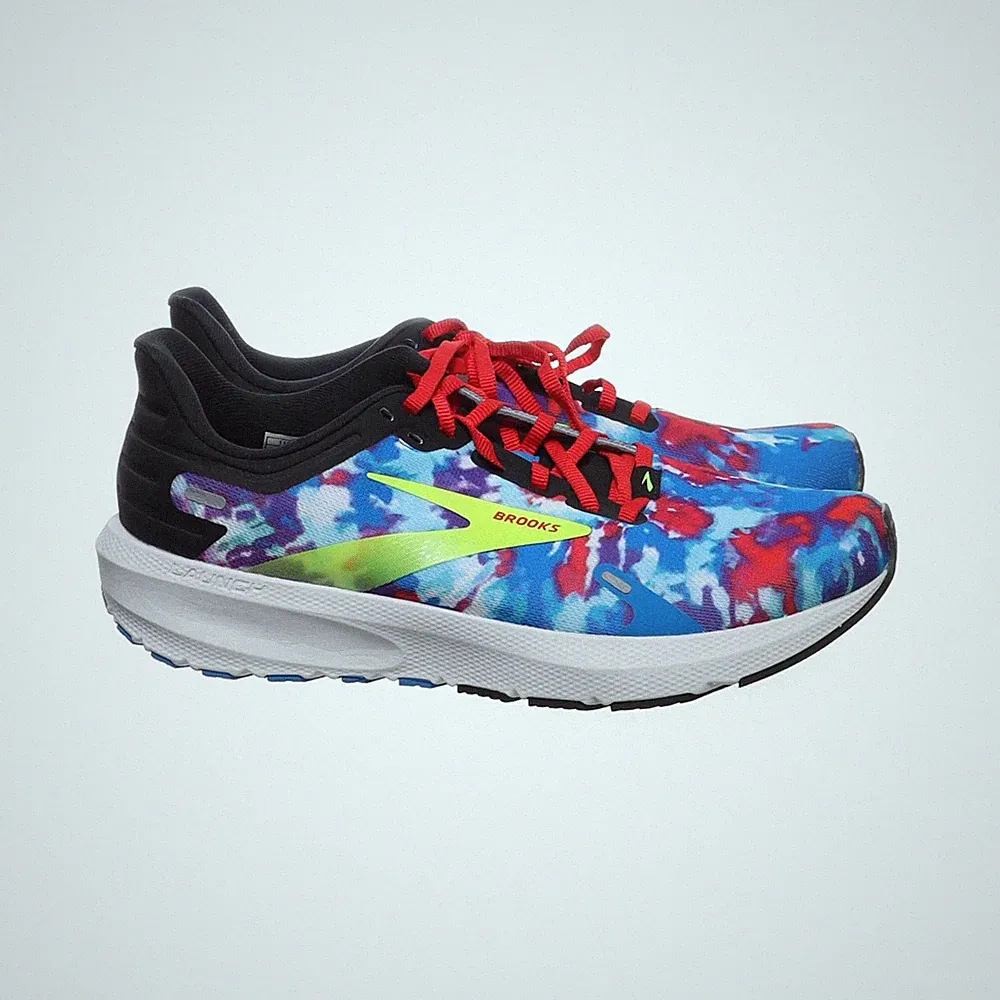 Brooks, Laufschuhe, Größe: 42, Launch, Blau/Rot/Weiß, Unisex (Erwachsene) #5rP