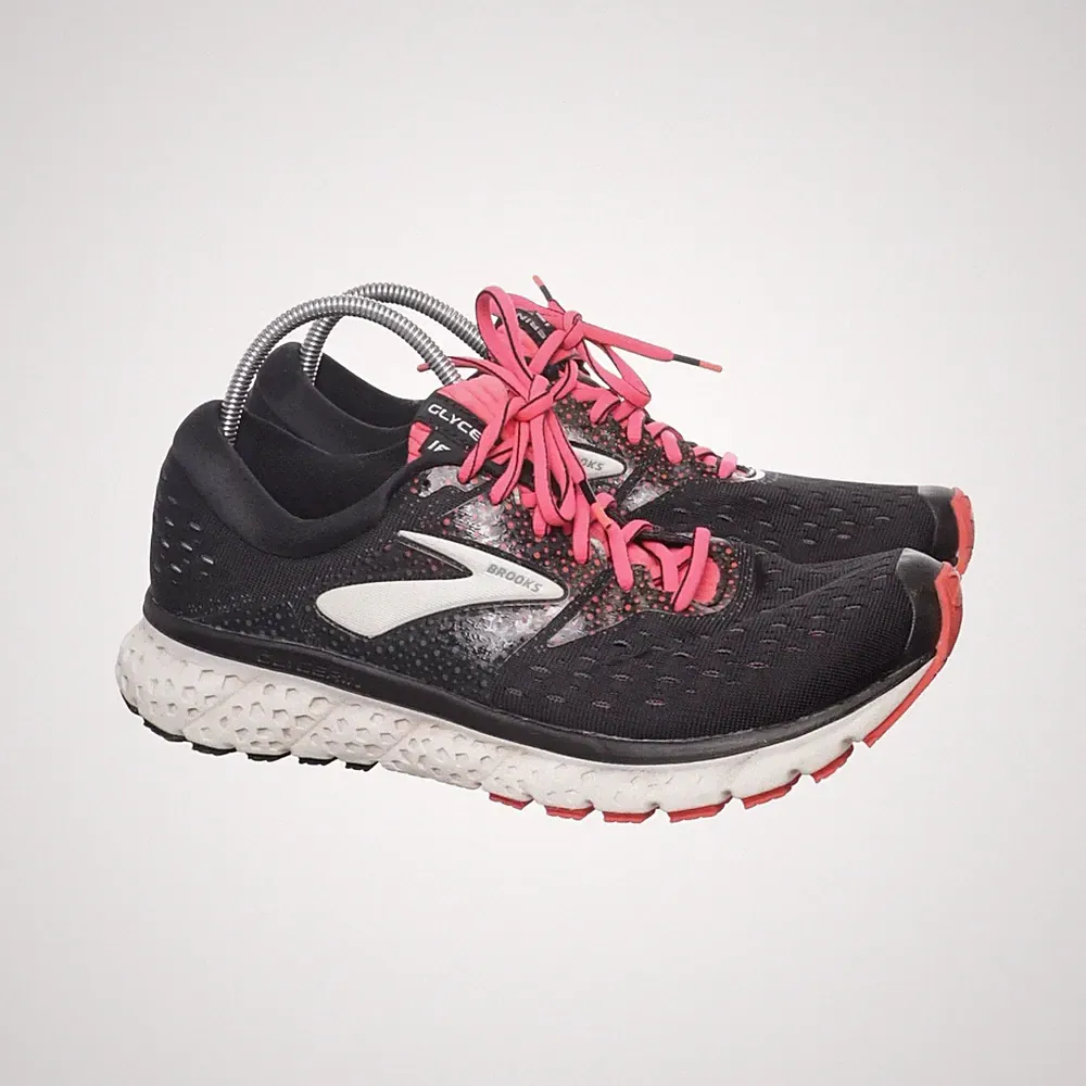 Brooks, Laufschuhe, Größe: 43, model: glycerin 16, Schwarz/Pink, Damen #cbW