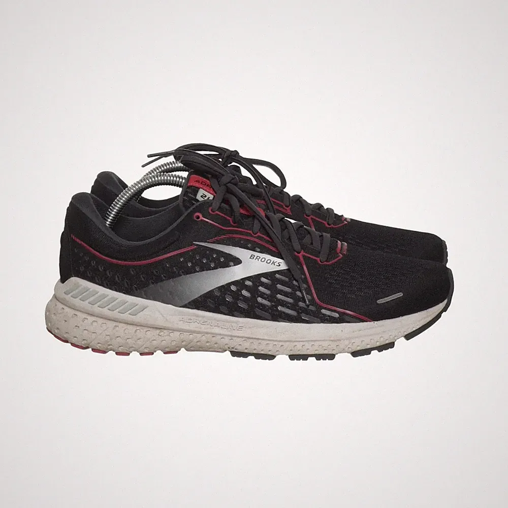 Brooks, Laufschuhe, Größe: 44, Schwarz/Grau/Rot, Damen #mid