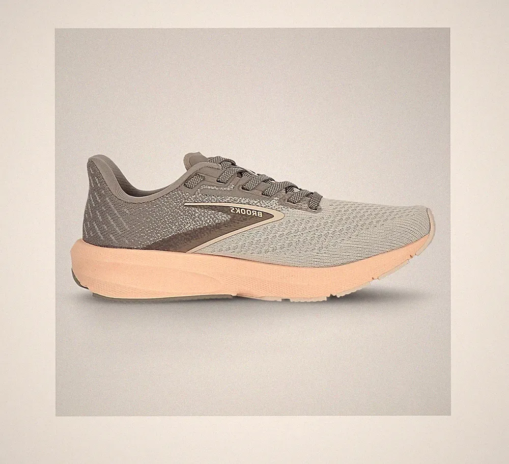 BROOKS Launch 10 Damen Laufschuhe Neu 40 US 8,5 UK 6,5 NP 149,95€ Rosa Grau