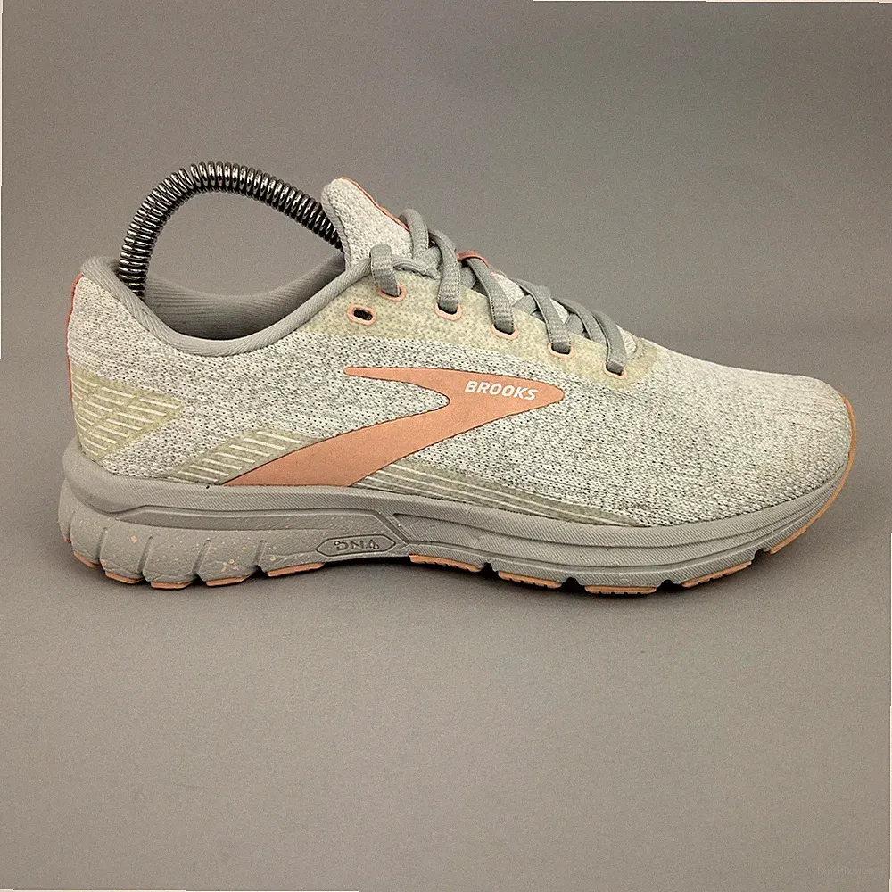 Brooks Turnschuhe Damen Größe UK5,5 Signal 3 weiß Laufen Sportschuhe Medium (B)