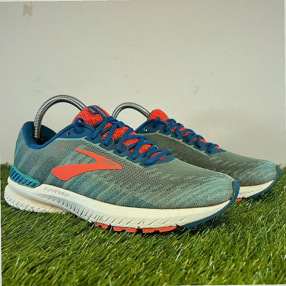 Brooks Turnschuhe Größe 6 Damen blau Ravenna 10 Komfort Walking Laufschuhe