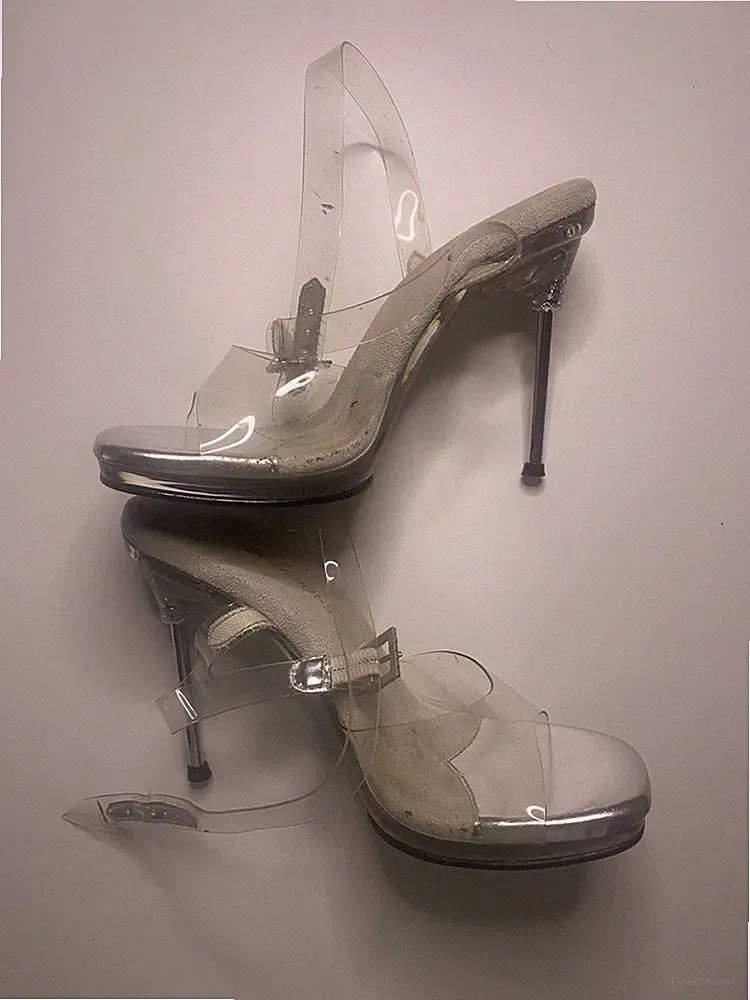Clear Bodybuilding Wettkampf Heels Damen Schuhe