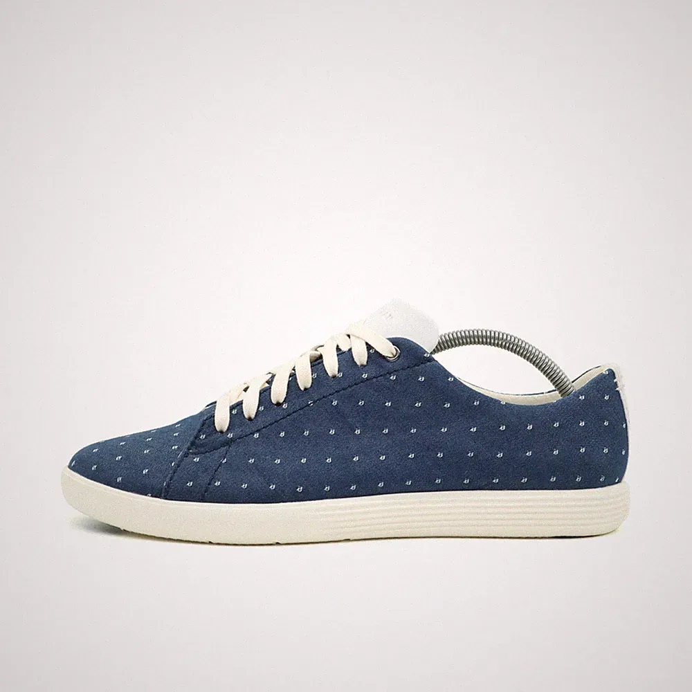 Cole Haan Damen W19542 Sneaker marineblau Textil Low-Top Leicht Grand.OS EU 39,5
