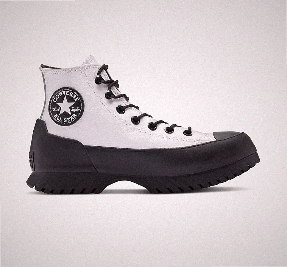 Converse Chuck Taylor All Star Lugged Winter 2.0 Schuhe In Weiß/Schwarz