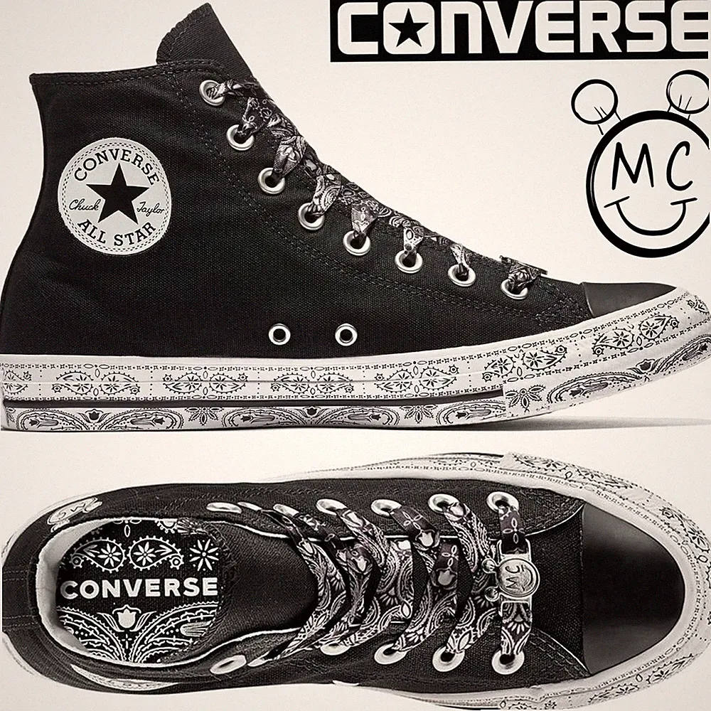 Converse Chucks Sneaker All Star Taylor High Turnschuh Schuhe Canvas Miley Cyrus