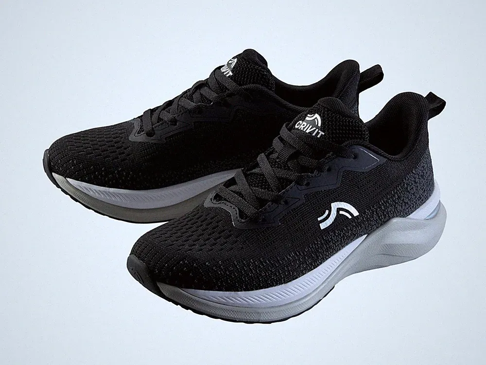 CRIVIT Damen Laufschuhe (Schwarz, 41) - B-Ware neuwertig