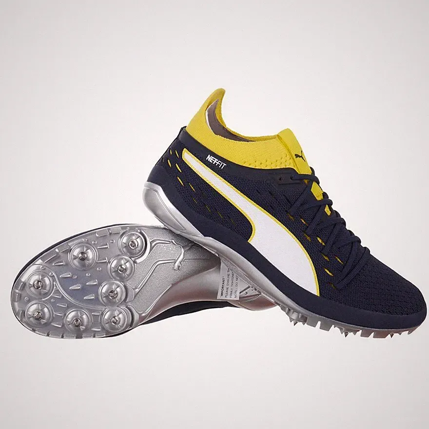 Damen Herren Puma evoSpeed NetFit Sprint 2 Spikes Turnschuhe Sprint Laufen Schuh