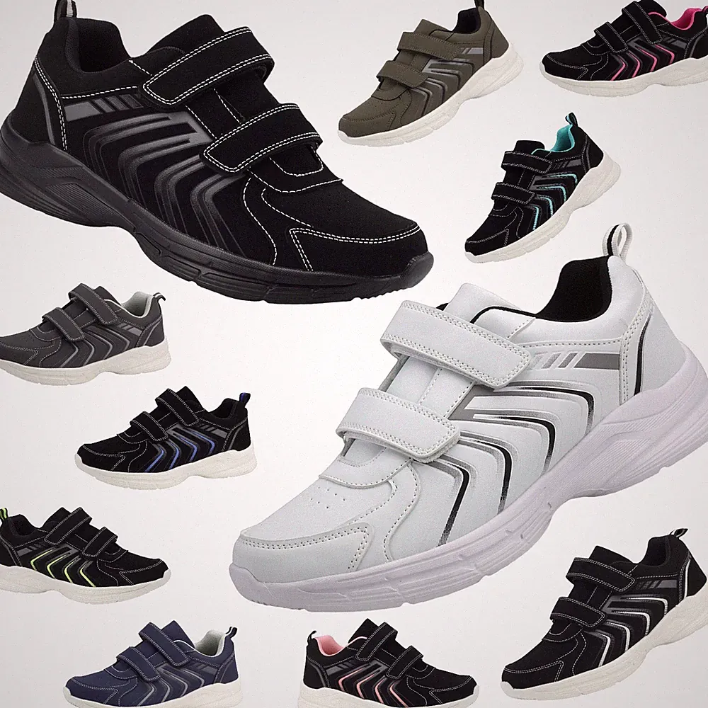 Damen Kinder Klettschuhe Sneaker Sportschuhe Laufschuhe Turnschuhe 36 37 38