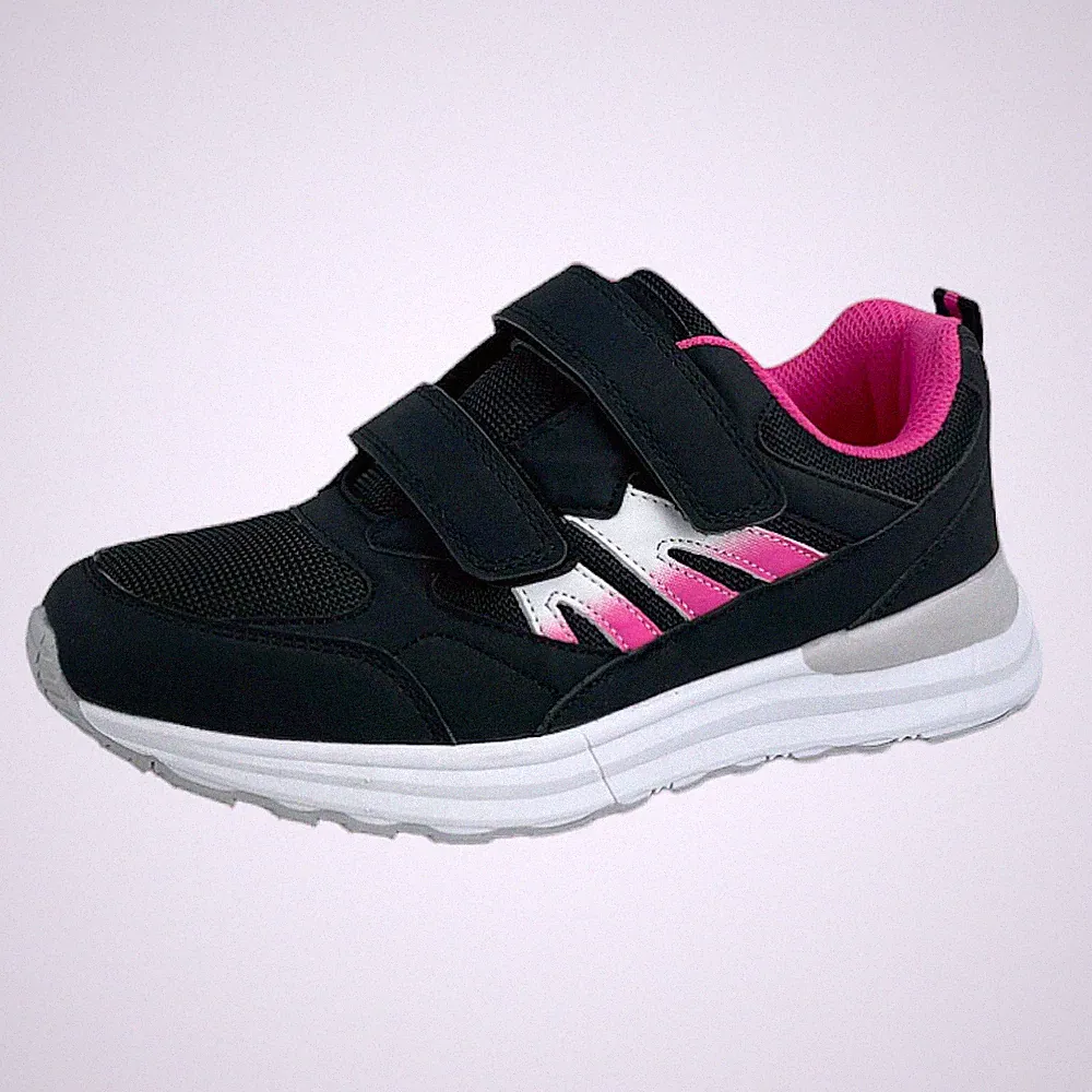 Damen Klettschuhe Sneaker Turnschuhe Sport Laufschuhe Klettverschluss 36 37 38