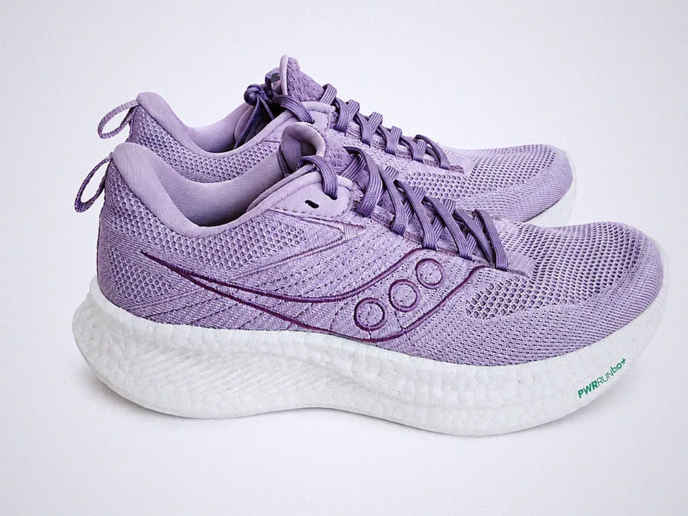 Damen Laufschuhe Saucony Ride RFG Damen Gr. 40,5 Viola PWRRUN BIO+ To