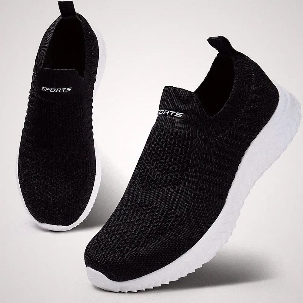 Damen Mesh Atmungsaktiv Walking Schuhe Freizeit Turnschuhe Leichte Laufschuhe...