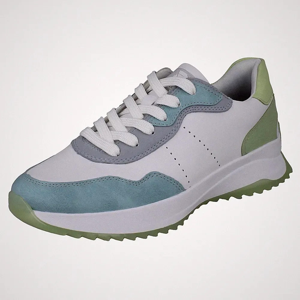 Damen Rieker weiches Leder Sport Laufschuhe herausnehmbare Einlegesohlen "W1308"