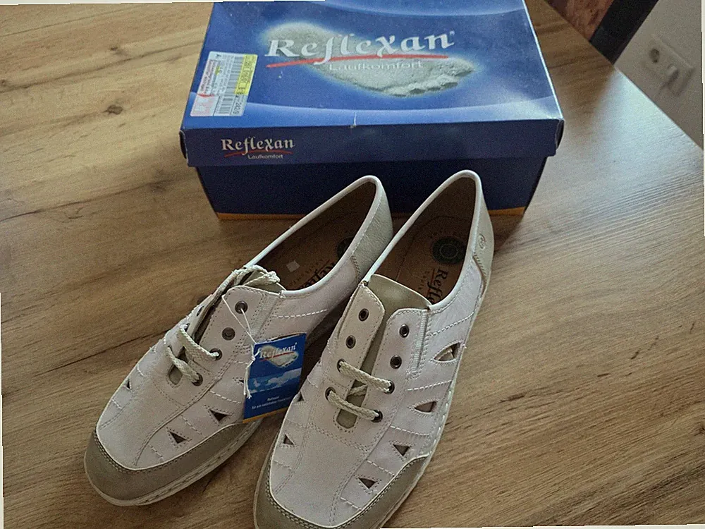 Damen Schuhe Größe 42 , Neu ! Reflexan, Leder, Laufkomfort, Luftpolster