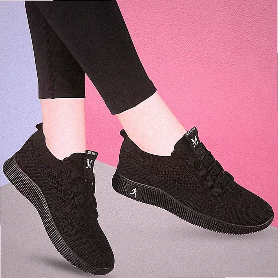 Damen Sneaker Atmungsaktiv Turnschuhe Leicht Sportschuh Freizeitschuh Laufschuhe