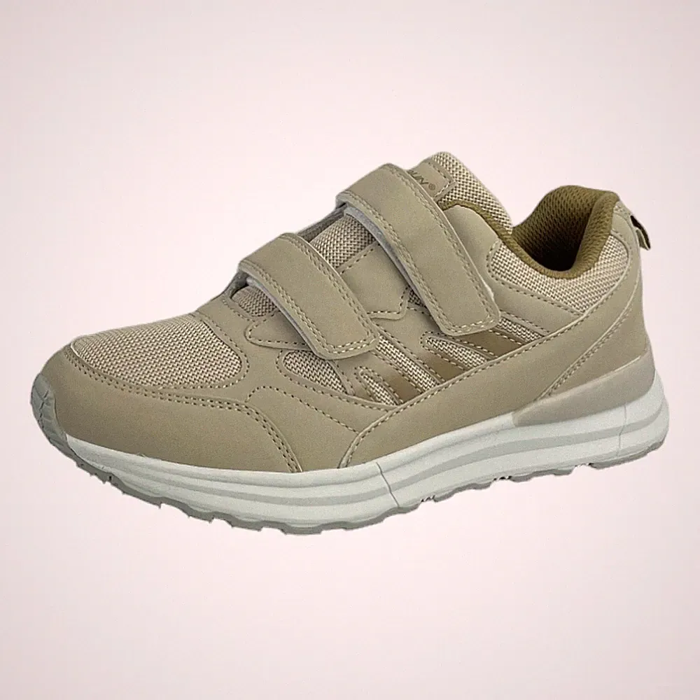 Damen Sneaker Klettschuhe Sportschuhe Turnschuhe Laufschuh Klettverschluss 36-42