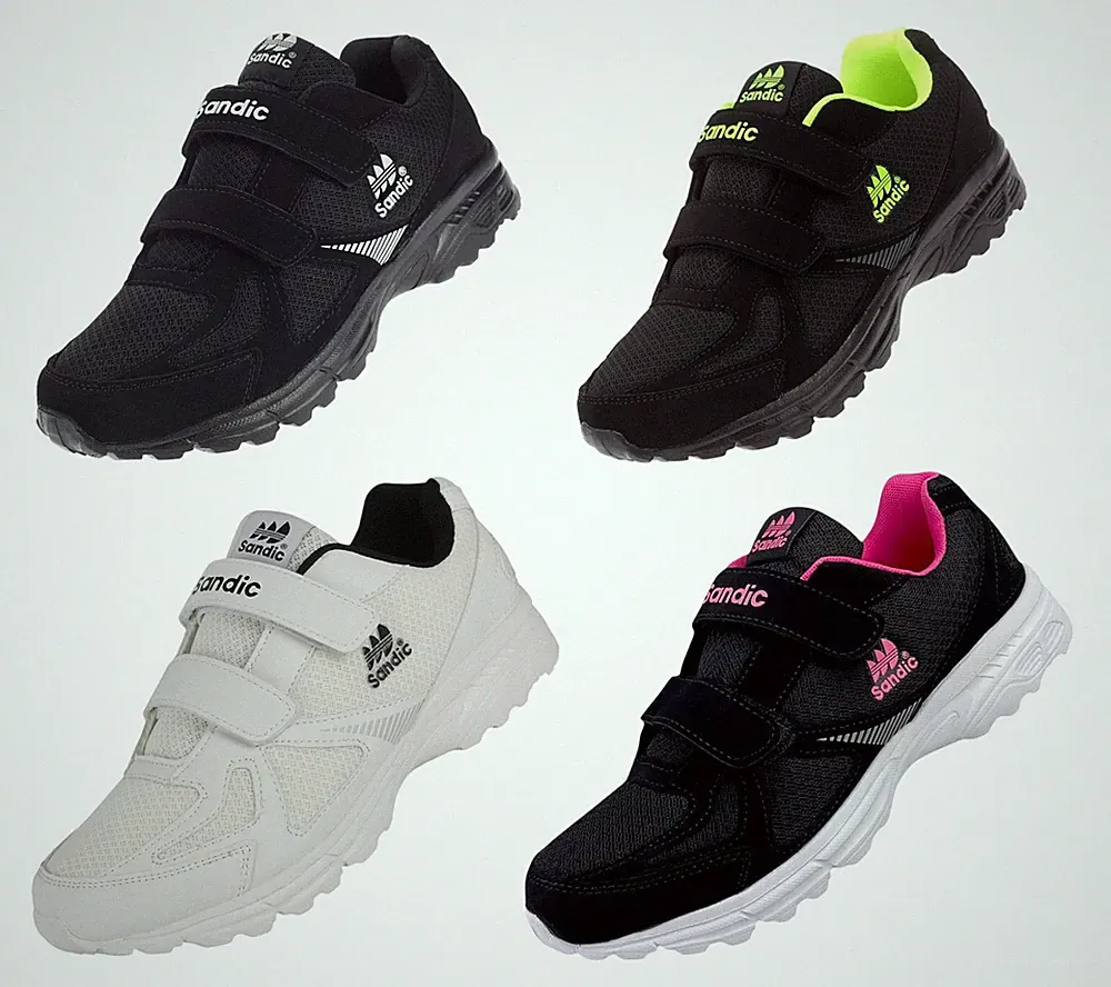 Damen Sneaker Klettschuhe Sportschuhe Turnschuhe Laufschuhe Freizeitschuhe 36-41