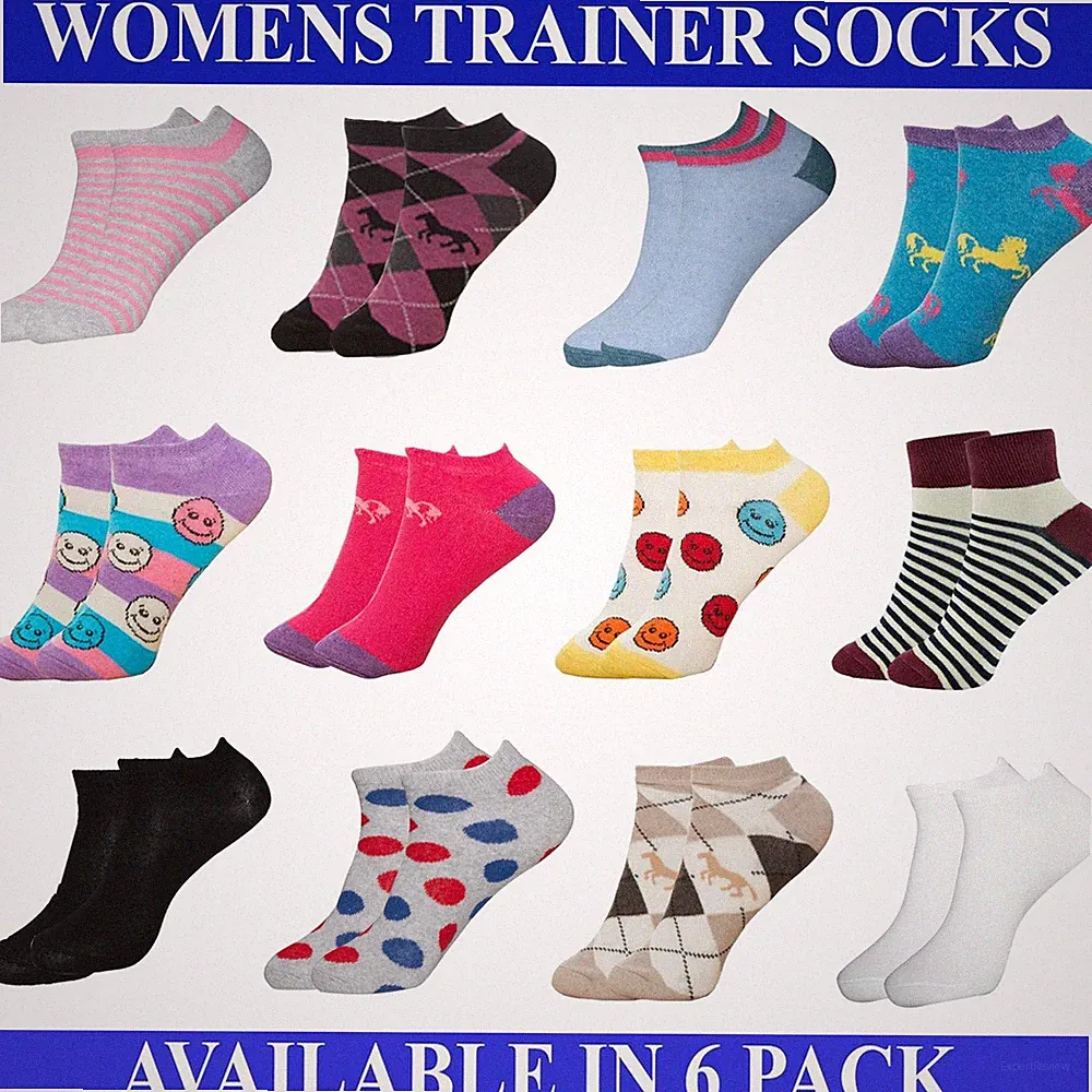 Damen Sneaker Socken 6 12 Paar Damen unsichtbare Knöchel Baumwolle Sportschuh Einlagen