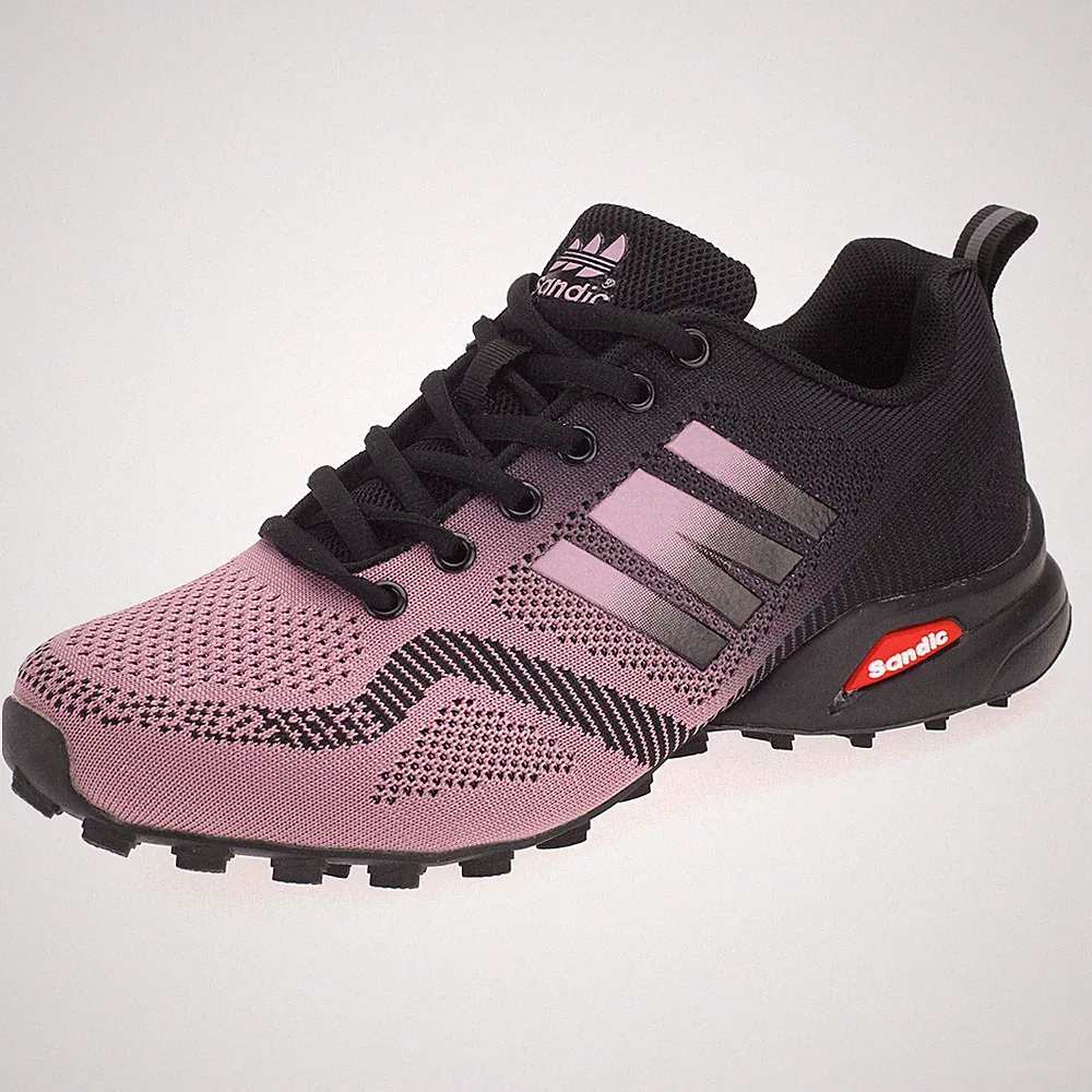 Damen Sneaker Sportschuhe Damenschuhe Freizeit Trekking Laufschuhe Purple 37 39
