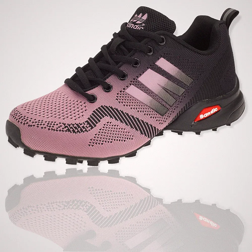Damen Sneaker Sportschuhe Damenschuhe Freizeit Trekking Laufschuhe Purple 37 39