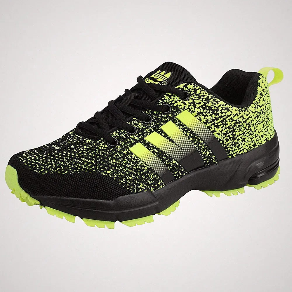 Damen Sneaker Sportschuhe Kinder Turnschuhe Laufschuhe Schnürer Neon 36 37 38 41