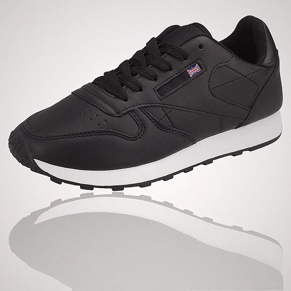 Damen Sneaker Sportschuhe Turnschuhe Laufschuhe Freizeit Schuhe Schwarz Weiß 40