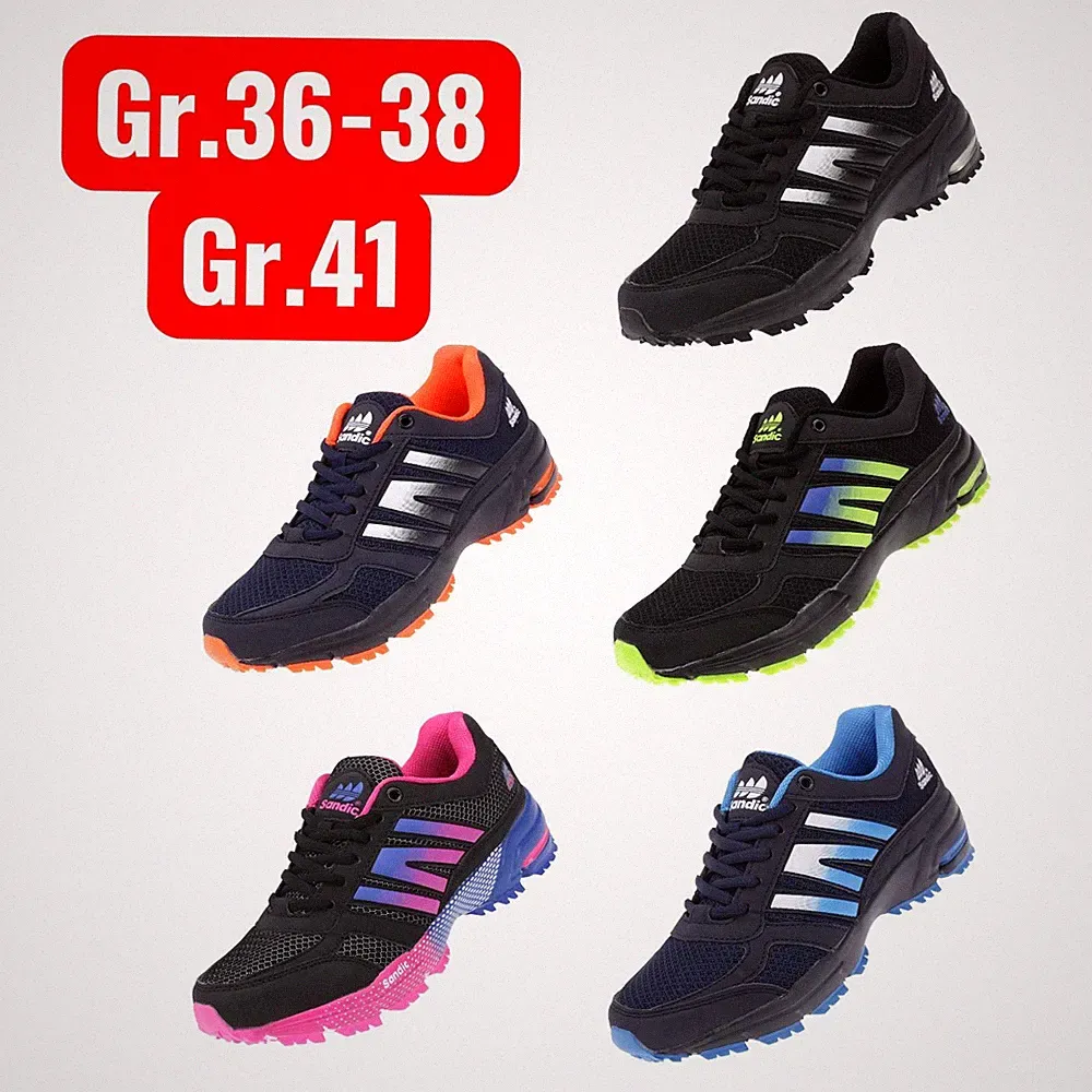 Damen Sneaker Sportschuhe Turnschuhe Laufschuhe Schnürsneaker Freizeitschuh SALE