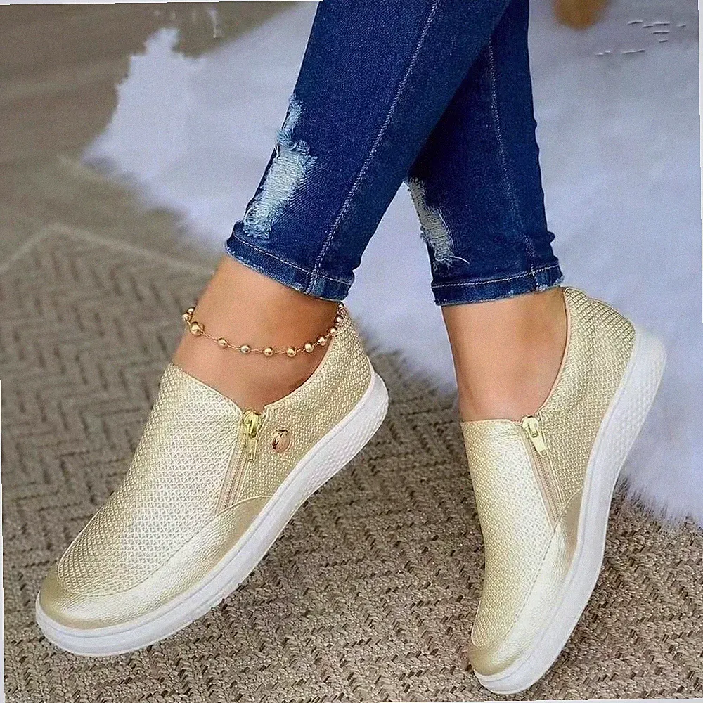 Gold Laufschuhe Größe 43 Damen