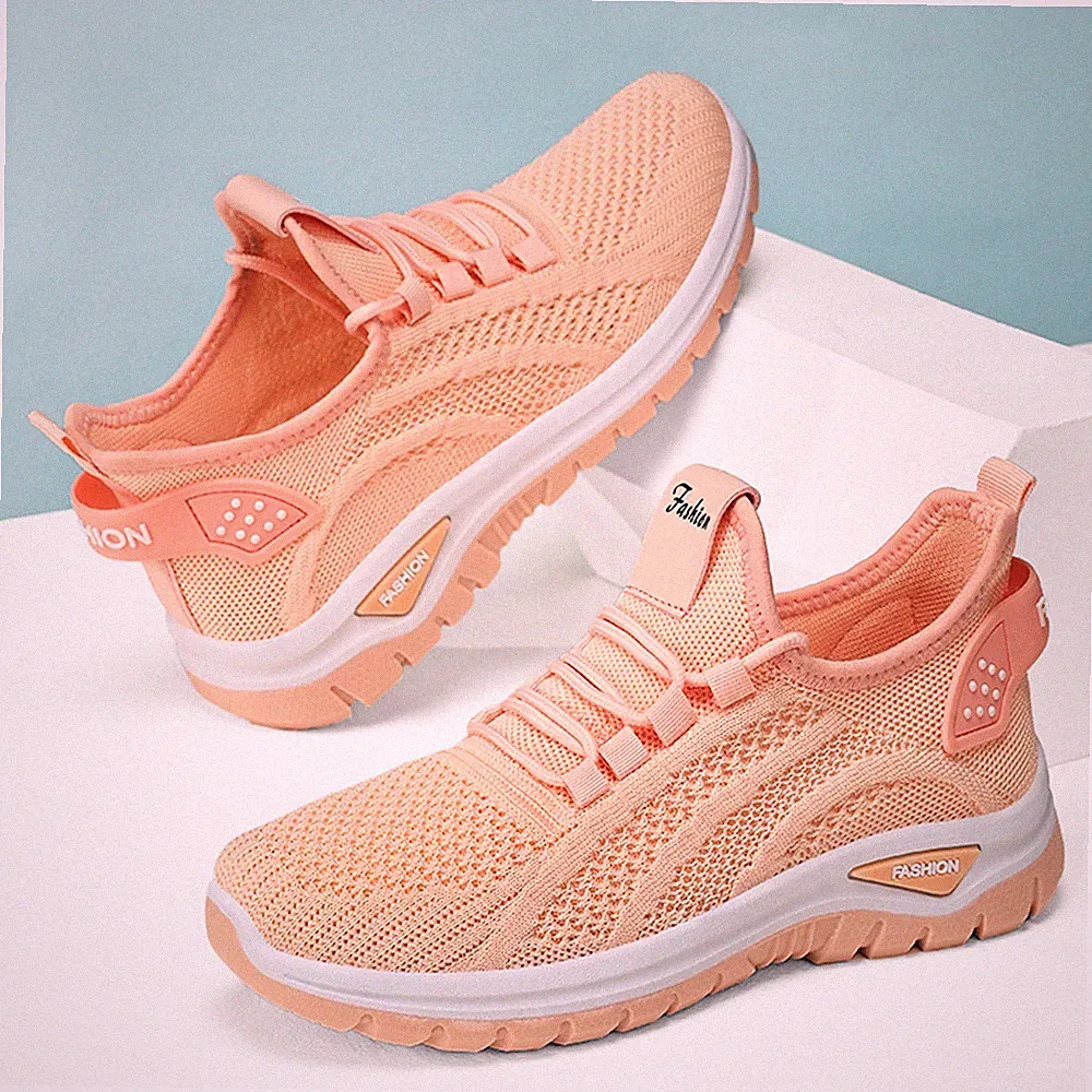 Damen Sport Laufschuhe Leichtgewichts Atmungsaktiv Freizeit Rutschfest Sneaker