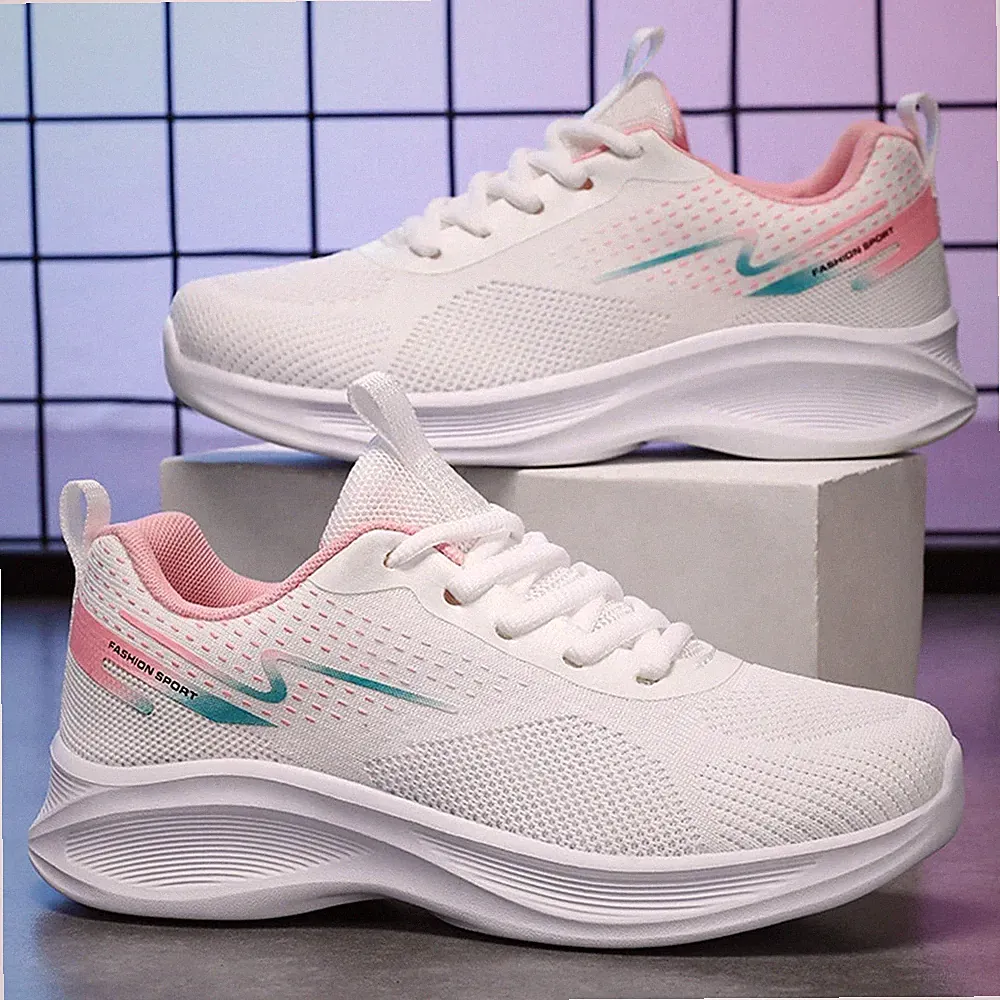 Damen Sportschuhe Turnschuhe Laufschuhe Sneaker Atmungsaktiv Freizeit Schuhe