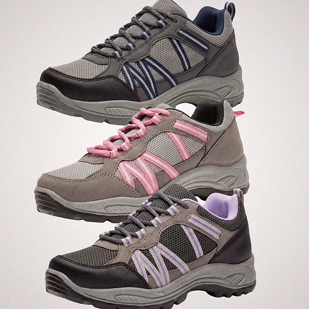 Damen-Turnschuhe Walking Wanderschuhe Damen Sport Laufen Freizeit Komfort UK