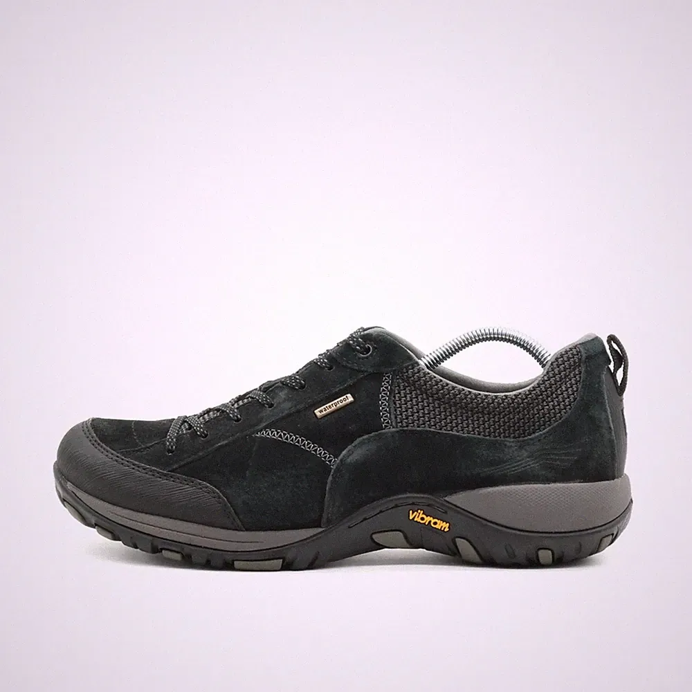 Dansko Damen Sneaker EU 39 Vibram Schwarz Leder/Stoff Niedrig Active Laufschuhe