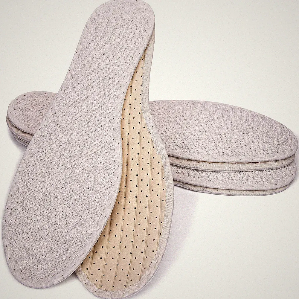 Einlegesohlen für BarfussSchuhe 3 Paare, Schuheinlagen aus Baumwolle & Latex...