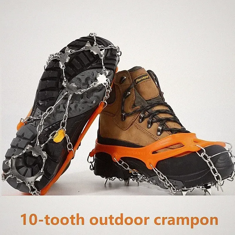 Eisgreifer Gummispikes Wanderschuhe Rutschfeste Spikes für Winterwandern