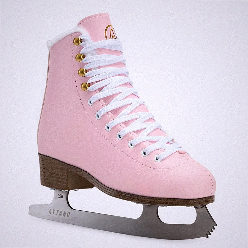 Eiskunstlaufschuhe Schlittschuhe ATTABO Isla Rosa EU 38 für Mädchen und Damen