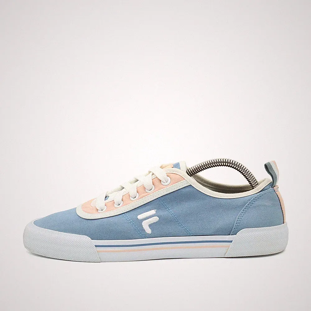 Fila Damen Canvas Low-Top Schuhe blau, rosa, weiß Casual Sneaker EU 38