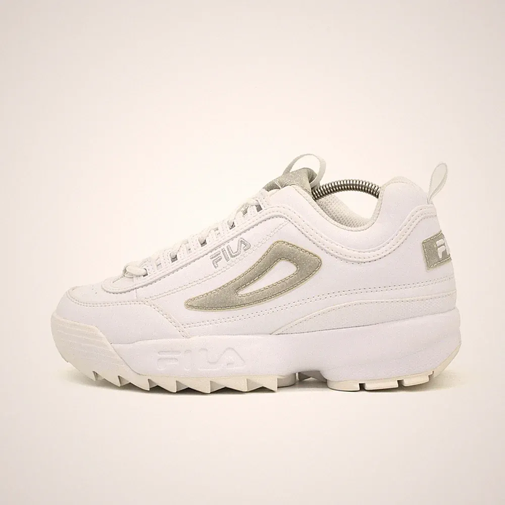 Fila Damen Disruptor II Sportschuh EU 38 Weiß 3XM01293-101